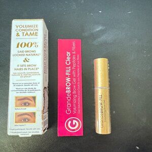 Grande Cosmetics Grande Brow Fill Volumizing Brow Gel - Clear - Full Size .14 oz